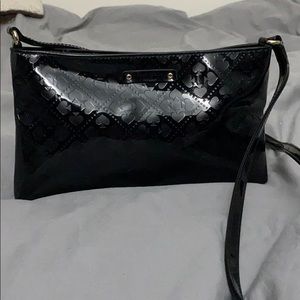Black patent leather Kate Spade crossbody
